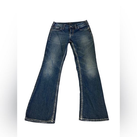 SILVER Suki Surplus Medium Wash Jeans - Picture 1 of 10